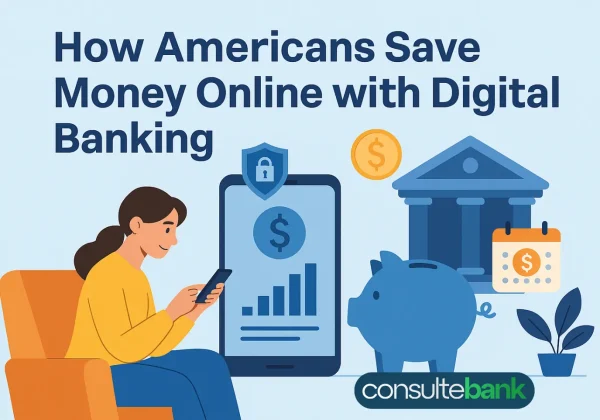 How Americans Save Money Online with Digital Banking - Consulte Bank