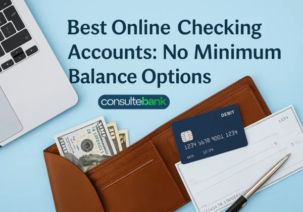 Best Online Checking Accounts: No Minimum Balance Options - Consulte Bank