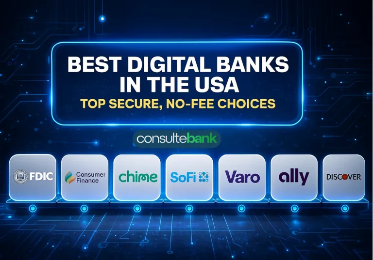 Best Digital Banks in the USA: Top Secure, No-Fee Choices - Consulte Bank