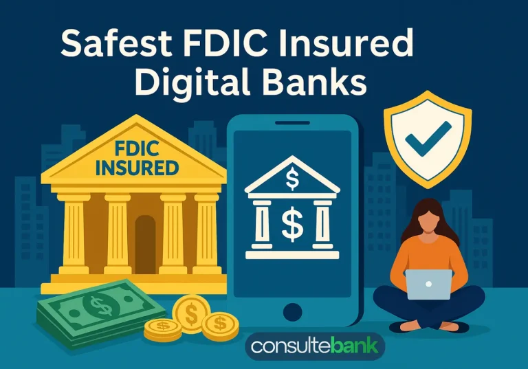 FDIC insured banks: the safest digital options in the U.S. - Consulte Bank