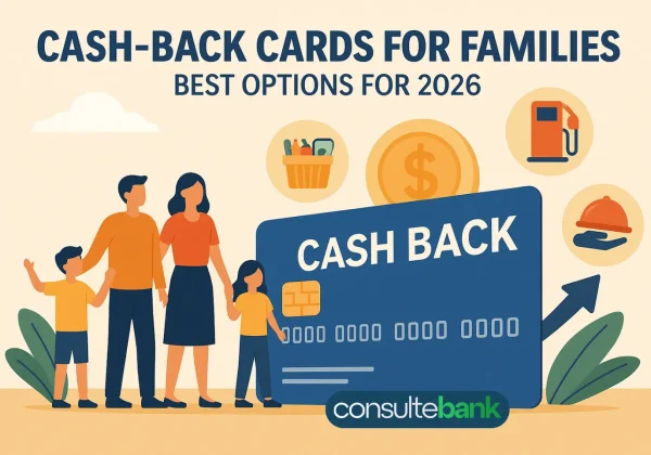 Cash-Back Cards for Families: Best Options for 2026 - Consulte Bank